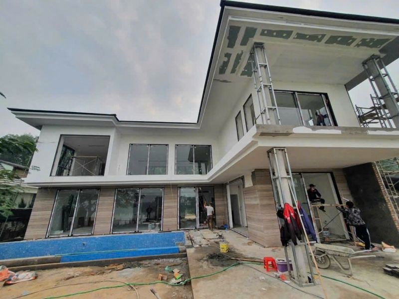 thi công sơn cao cấp nhật bản tại hồ đại lải