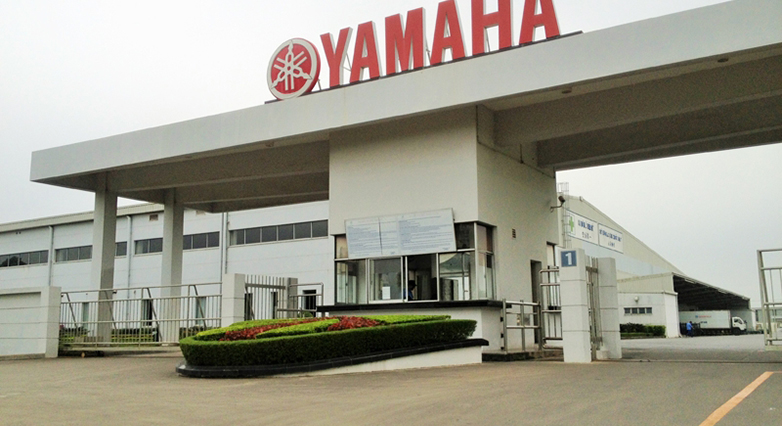 công trình sơn chống nóng mái tôn cho nhà máy YAMAHA -Hà Nội