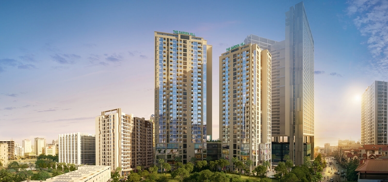 Toà nhà gaden Hill 99 Trần Bình
